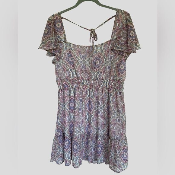 As U Wish Flutter Sleeve Dress Juniors XL NWT - Picture 8 of 8